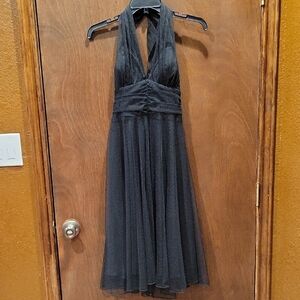 Forever 21 Black Backless Dress